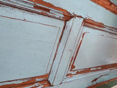 Großer Esstisch in Handarbeit gefertigt/echtes Holz inkl. 6x Riviera Maison Esstühle