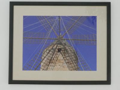 gran molino de carteles de impresión de arte Mallorca 100 x 80cm