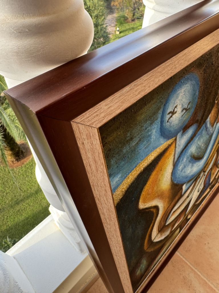 Cuadro grande aprox. aprox. 74 x 62 cm Óleo o Acrílico