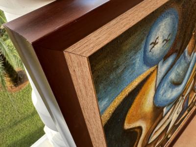 Cuadro grande aprox. aprox. 74 x 62 cm Óleo o Acrílico