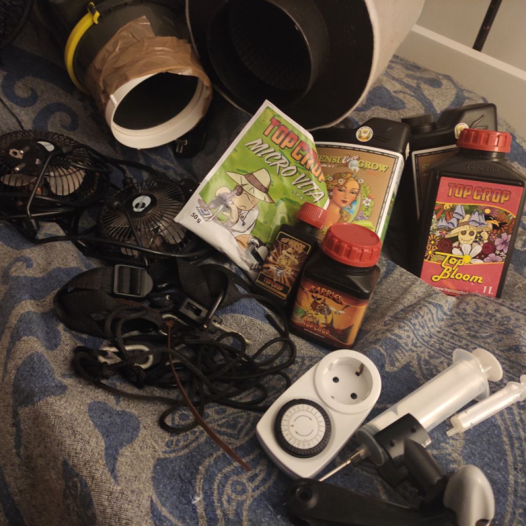 Carpa de cultivo incl. equipo