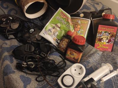 Carpa de cultivo incl. equipo