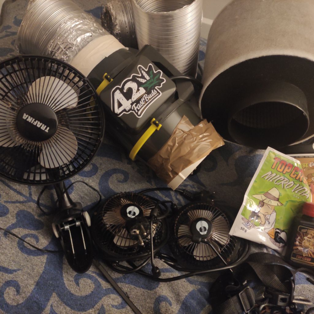 Carpa de cultivo incl. equipo