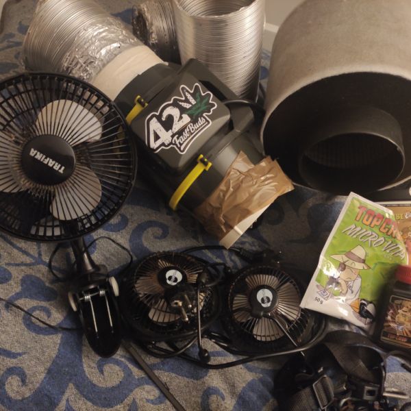 Carpa de cultivo incl. equipo