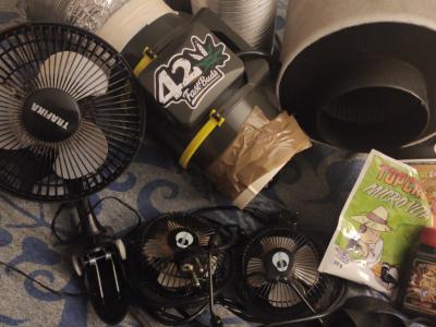 Carpa de cultivo incl. equipo