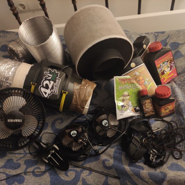 Carpa de cultivo incl. equipo