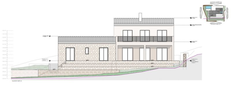 Grundstück zum Verkauf mit Projekt in Son Macia.