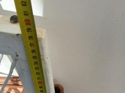 Puerta de hierro fundido