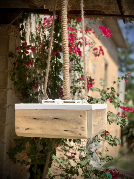 Lámpara colgante Lámpara de techo madera única Lámpara de mesa única E14