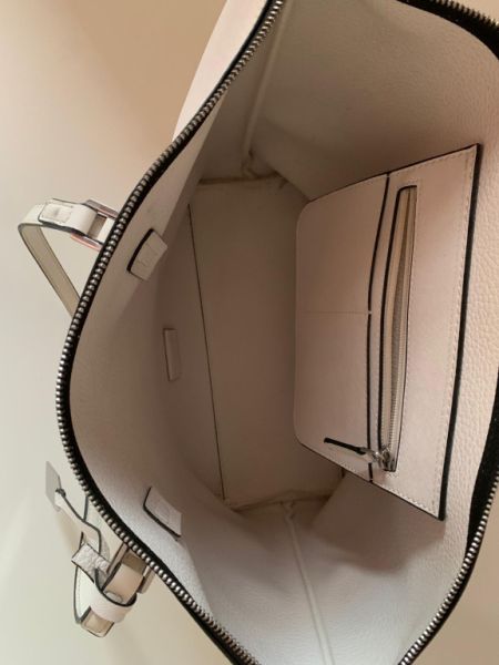 Bolso de mano Celvin Klein, blanco, como nuevo