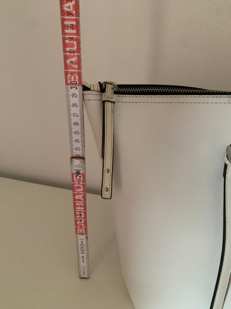 Bolso de mano Celvin Klein, blanco, como nuevo