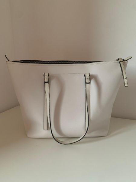 Bolso de mano Celvin Klein, blanco, como nuevo