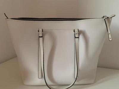 Bolso de mano Celvin Klein, blanco, como nuevo