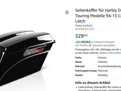 Harley Davidson Touring varios accesorios Manacor/Mallorca