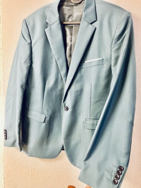 Men's jacket in XL (size 54) – blue / turquoise