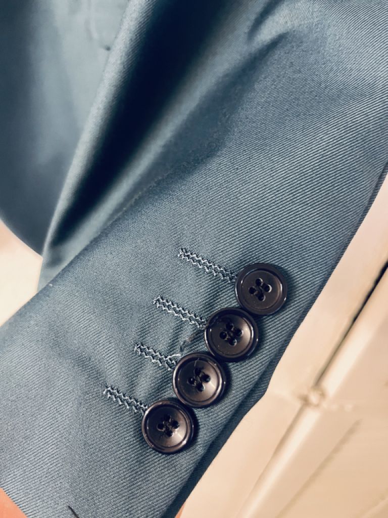 Men's jacket in XL (size 54) – blue / turquoise