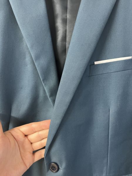 Men's jacket in XL (size 54) – blue / turquoise