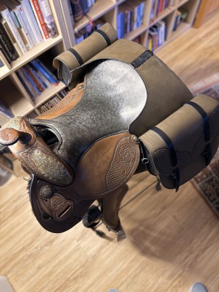 High-End Western-Sattel – Handgefertigt, Ausgezeichneter Zustand