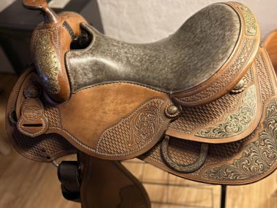 High-End Western-Sattel – Handgefertigt, Ausgezeichneter Zustand
