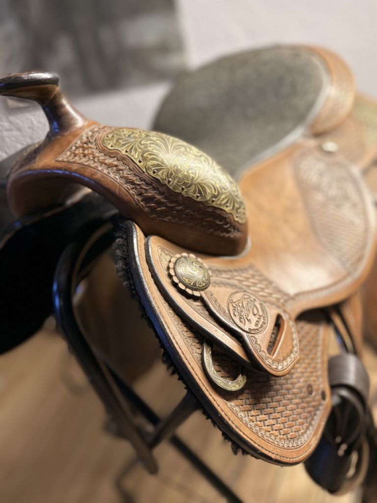 High-End Western-Sattel – Handgefertigt, Ausgezeichneter Zustand