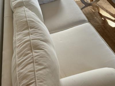 Canopy bed and matching sofa