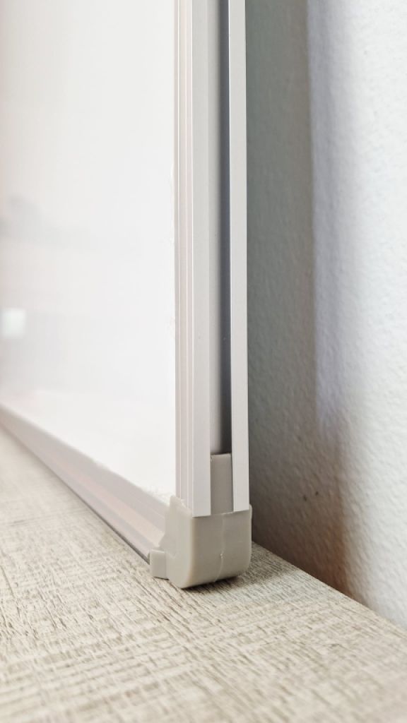 Pizarra magnética de alta calidad 90x120 cm blanca