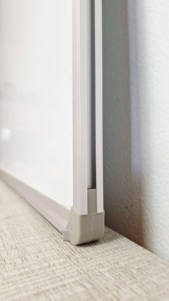 Pizarra magnética de alta calidad 90x120 cm blanca