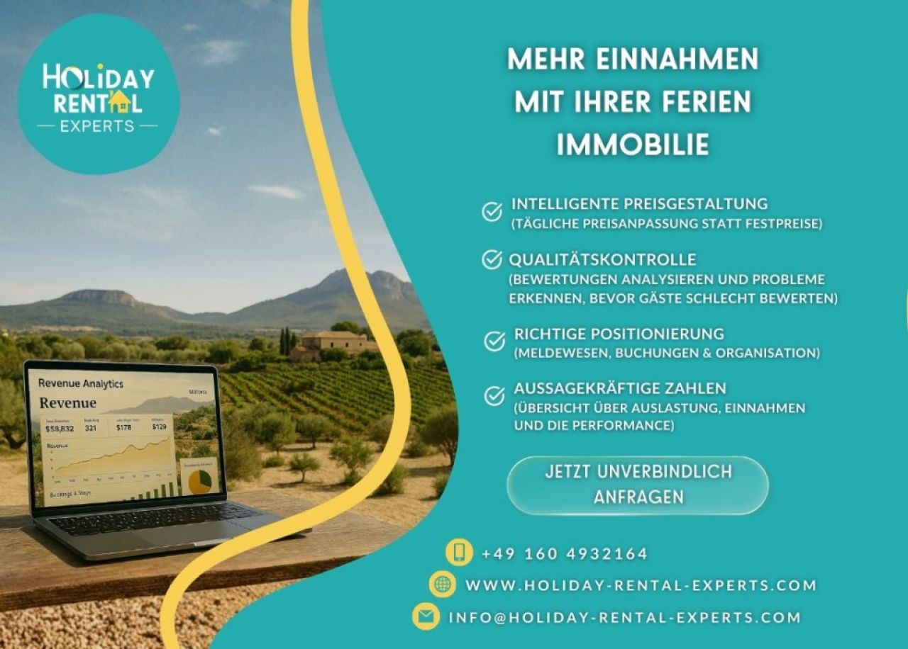 Holiday Rental Experts – Consultoría profesional para el alquiler vacacional en Mallorca.