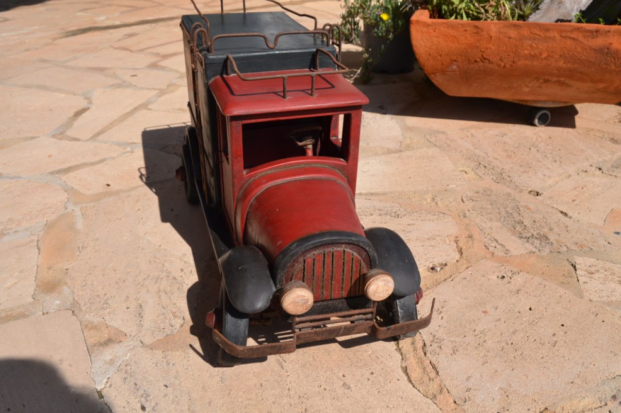 Holz LKW Vintage 50er Jahre Stil - Dekoration - "Jones & Co"