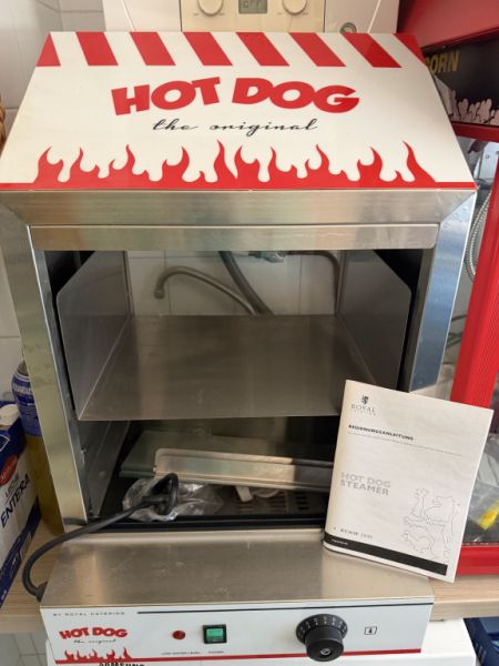 Hot Dog Automat Royal Catering Neu / Unbenutzt