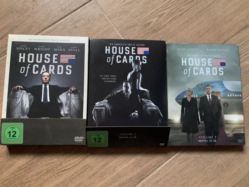 House of Cards Temporada 1-3