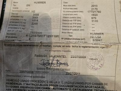 Hummer en venta
