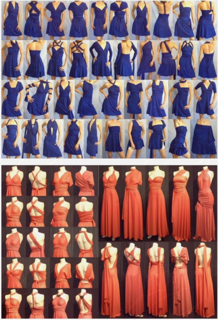 Ich verkaufe verschiedene Kleider, Jumpsuits, Infinity-Kleider, Infinity-Röcke und Infinity-Hosenanz