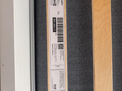 Cama Ikea SLÄKT blanca 90x200 (180x200)