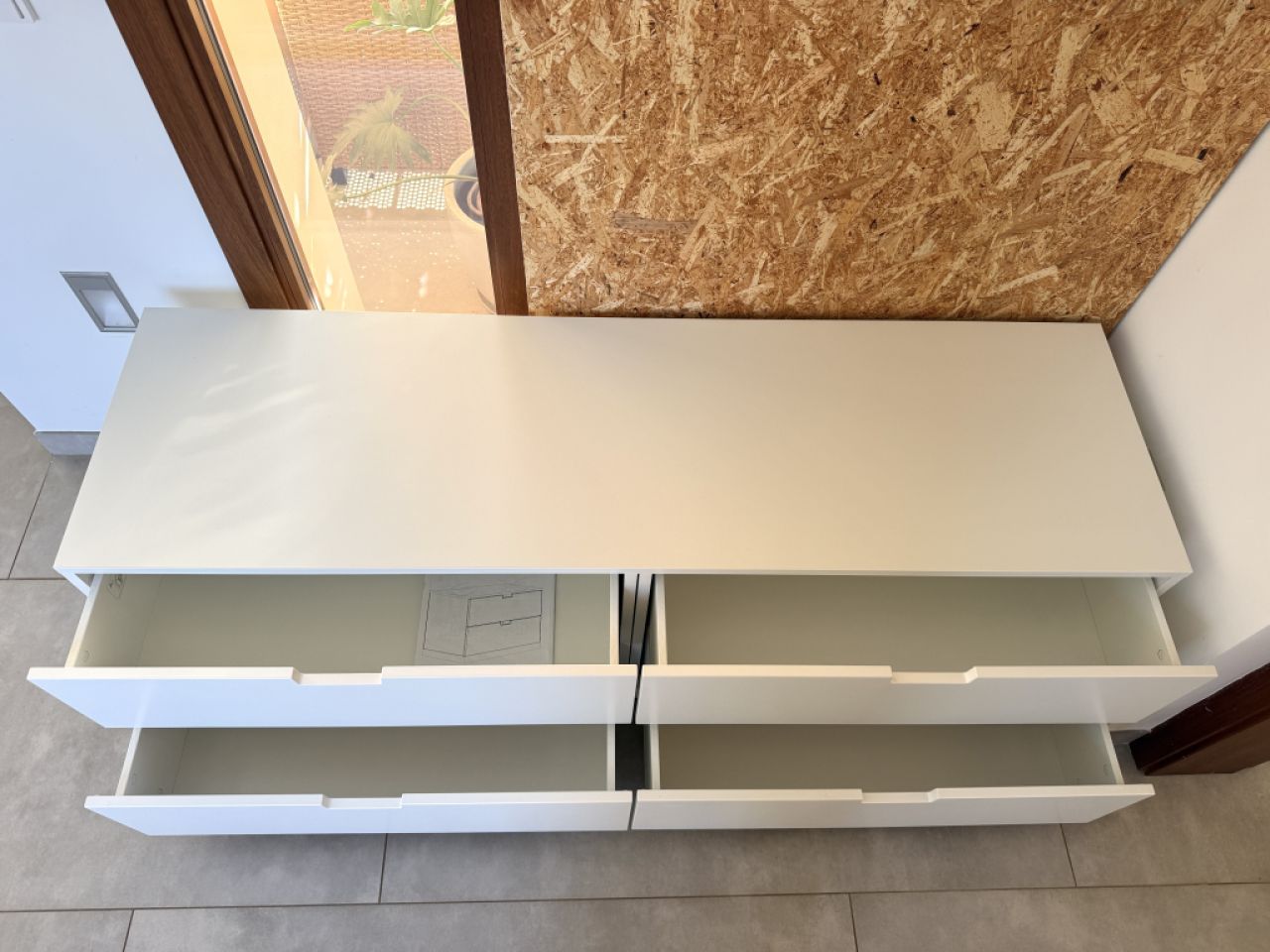 Ikea NORDLI Kommode mit 4 Schubfächern