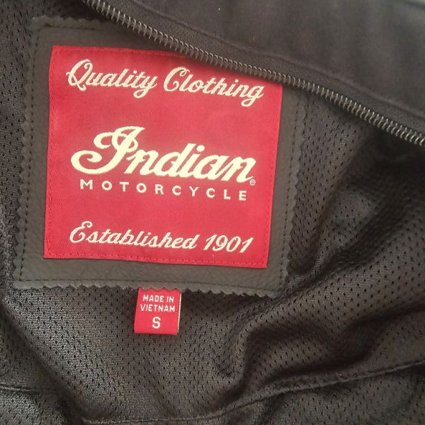 Chaqueta Indian Motorcycle Flat Track Racing Talla S