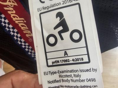 Chaqueta Indian Motorcycle Flat Track Racing Talla S