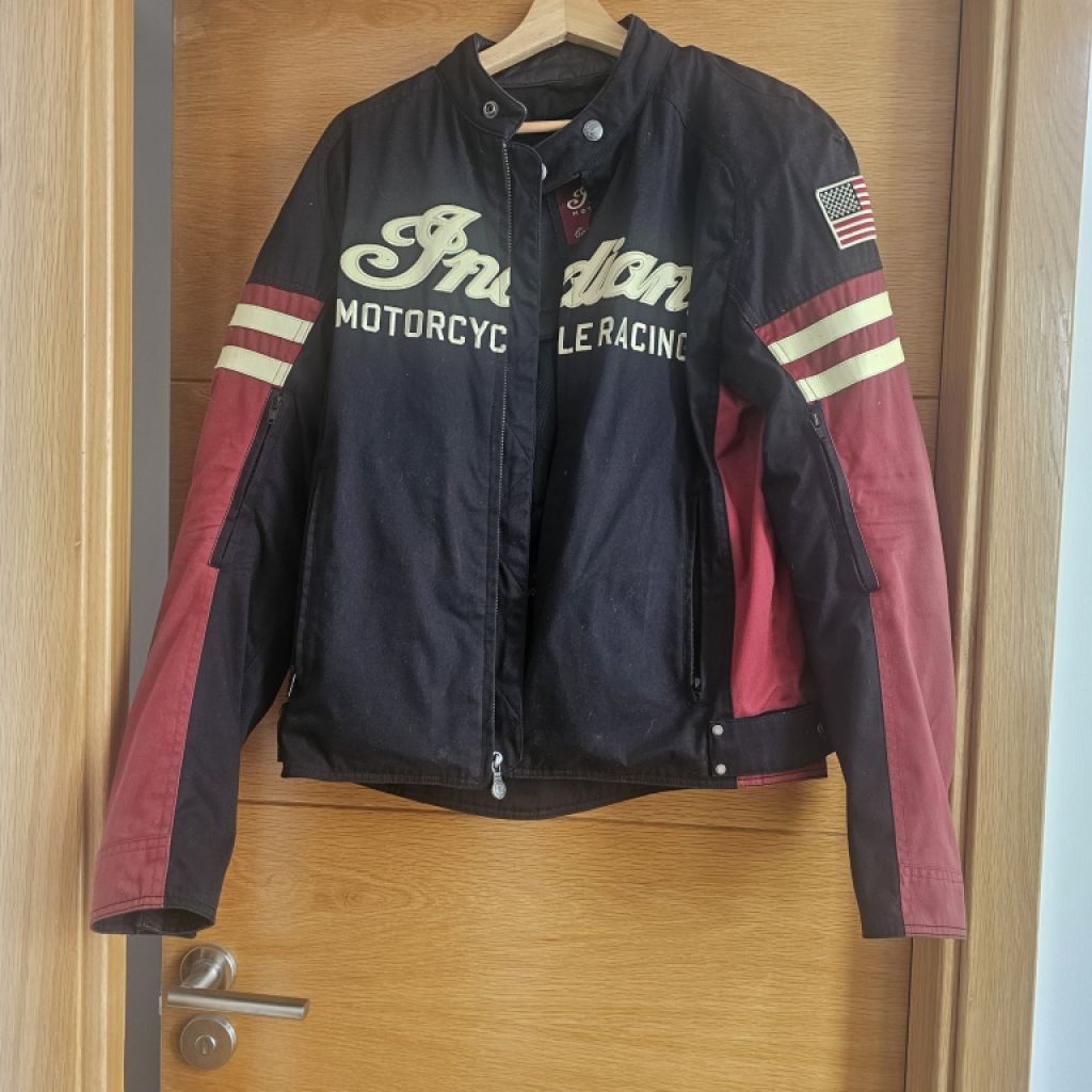 Chaqueta Indian Motorcycle Flat Track Racing Talla S