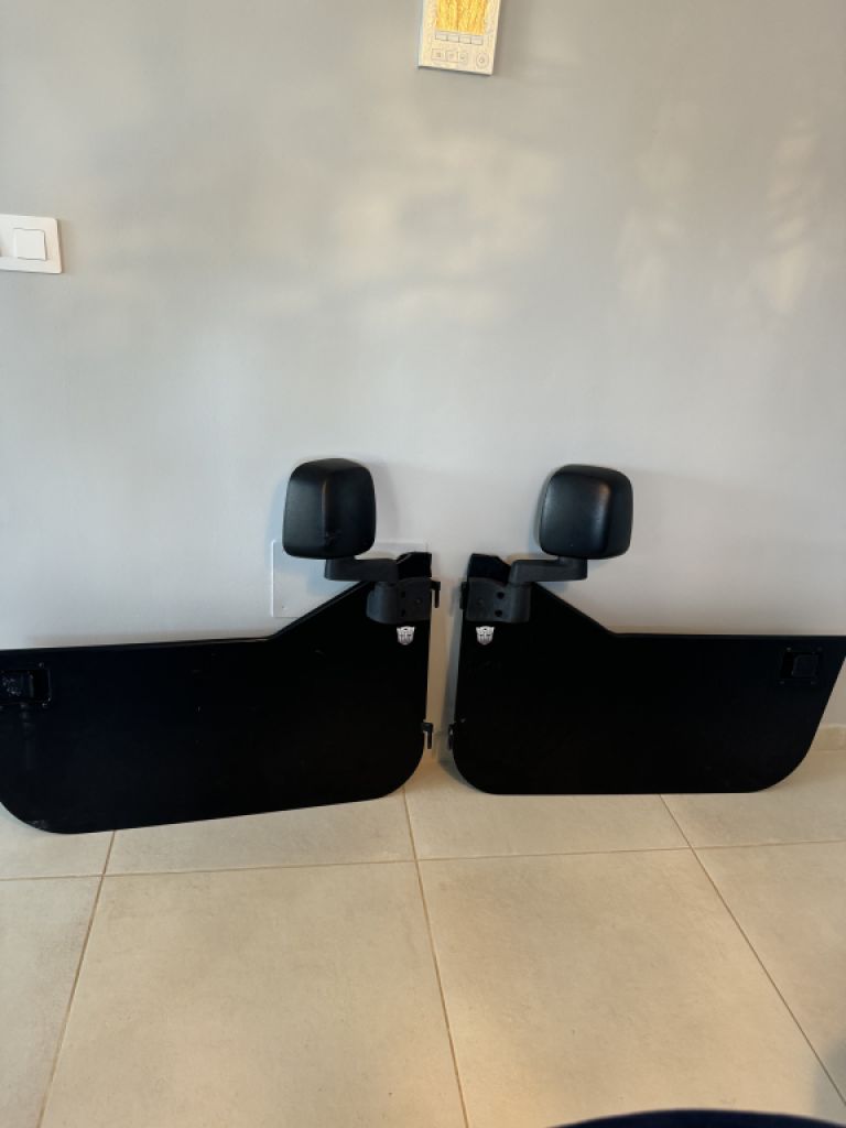 Jeep Wrangler TJ Halbtüren Stahl Halbtüren mit Spiegeln Modell 1996-2006