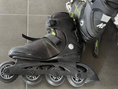 K2 F.I.T 80 PRO Inline Skate Top Zustand Größe 42