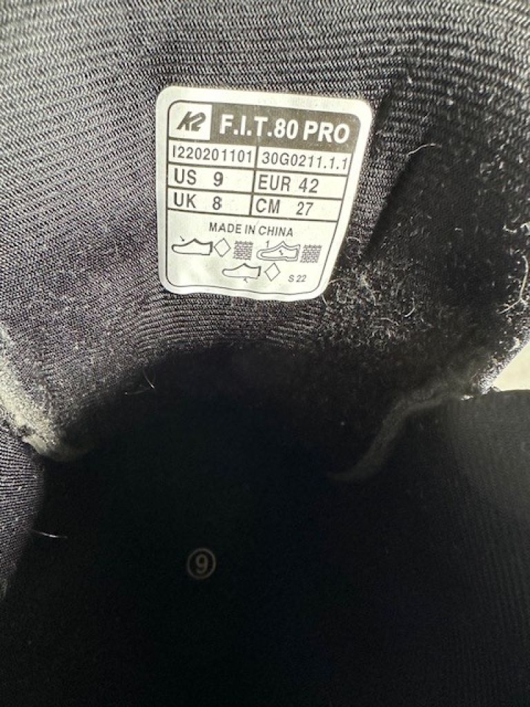 K2 F.I.T 80 PRO Inline Skate Top Zustand Größe 42