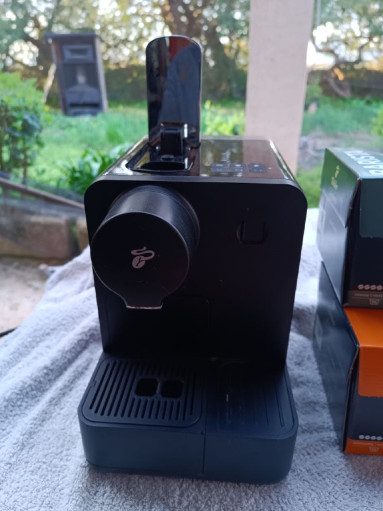 Cápsulas de café con máquina