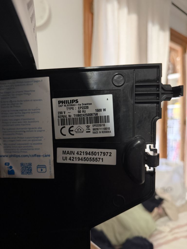 Cafetera automática Philips EP2220