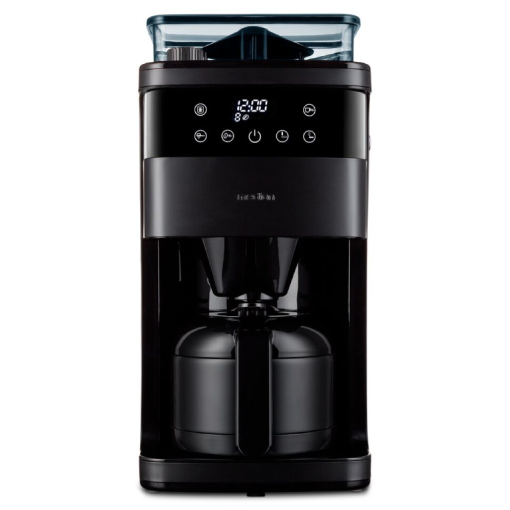 Coffee machine with grinder / MEDION MD 19911 black