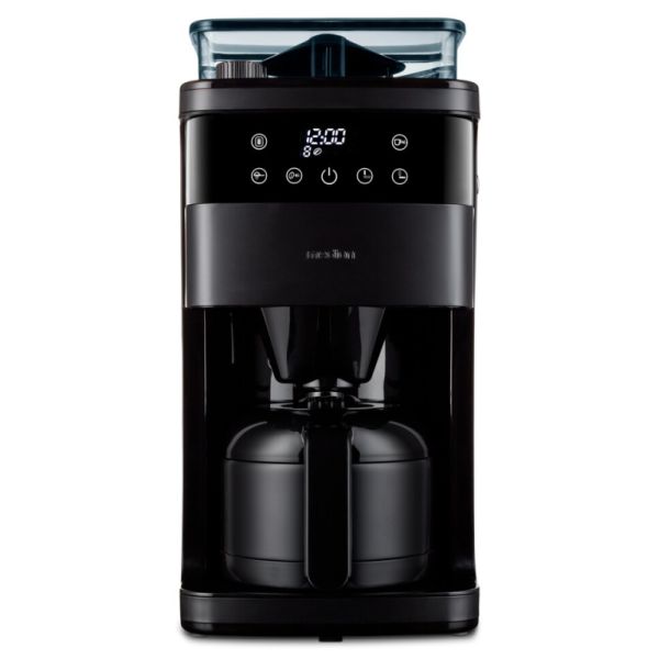 Cafetera con molinillo / MEDION MD 19911 negra