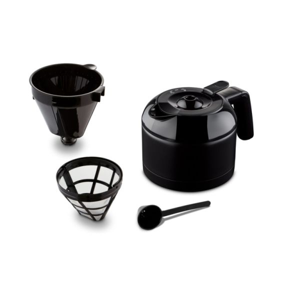 Cafetera con molinillo / MEDION MD 19911 negra