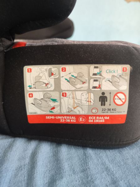 Silla infantil 22-36 kg EasyFix