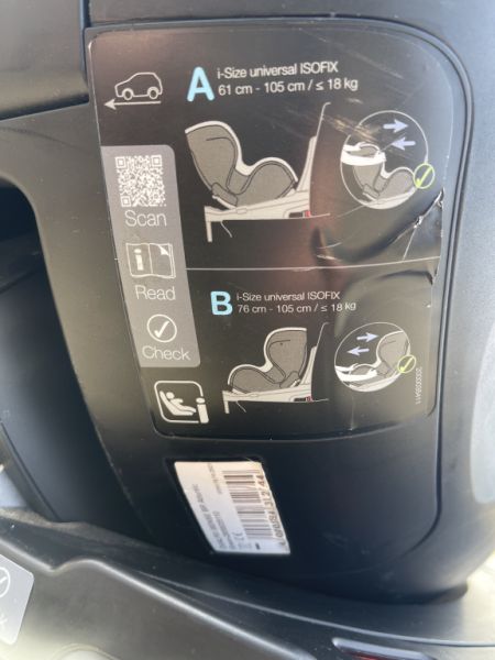 Child seat Britax Römer DUALFIX i‑Size + Modular iSense Base – Premium complete set