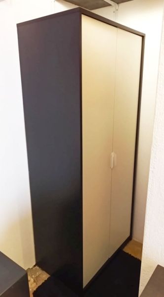 Wardrobe, chest of drawers & desk for children's room