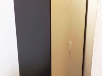 Wardrobe, chest of drawers & desk for children's room